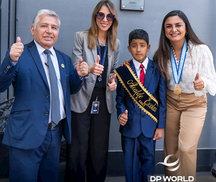 DP World inauguró modernas aulas digitales en beneficio de más de 300 niños del Callao
