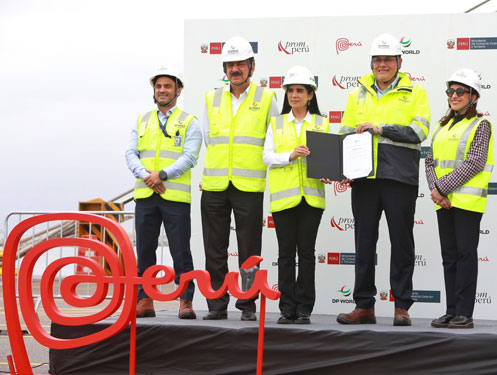 DP World Callao es el primer terminal portuario del país que recibe la Marca Perú