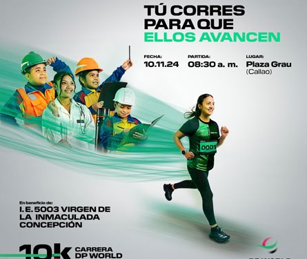Carrera DP World 10K: convocan a competencia deportiva para recaudar fondos a favor de niñas y niños del Callao
