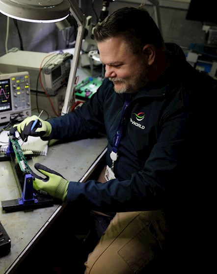 Brad Biggar, Electronic Repairs Technician at DP World Europe