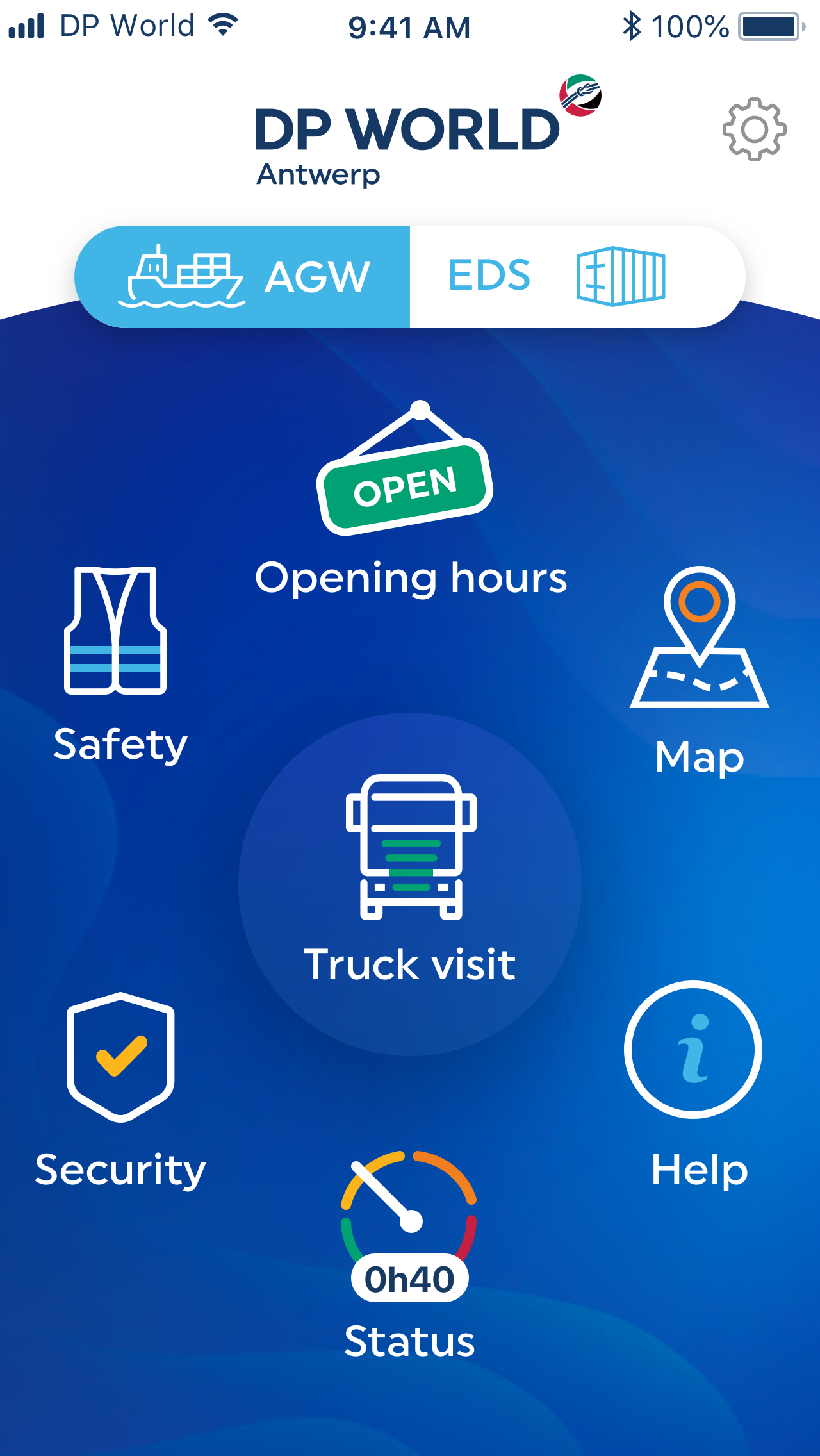 New app will help truck drivers on DP World terminal
