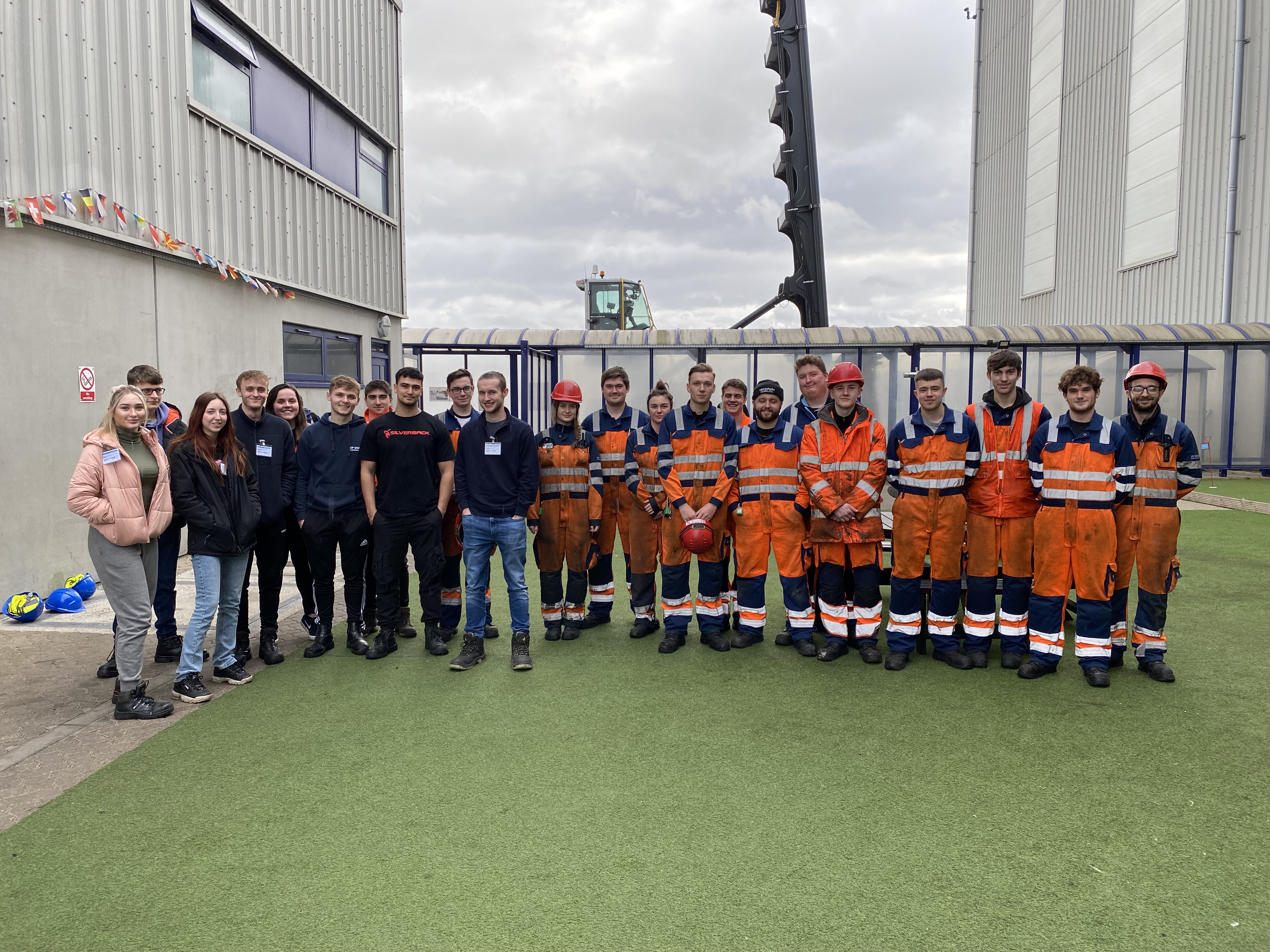 Apprentices at DP World in the UK