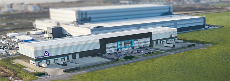 CGI of the The Campus at London Gateway Logistics Park 
