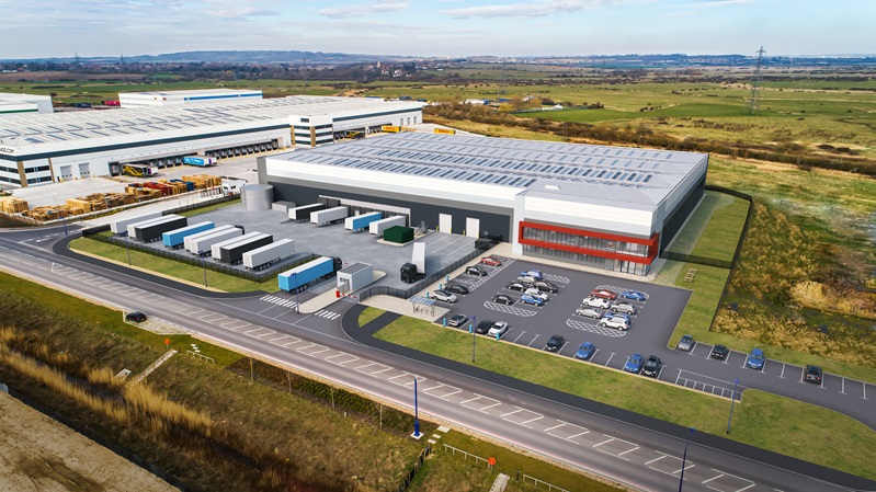 New speculative warehouse at London Gateway Logistics Park