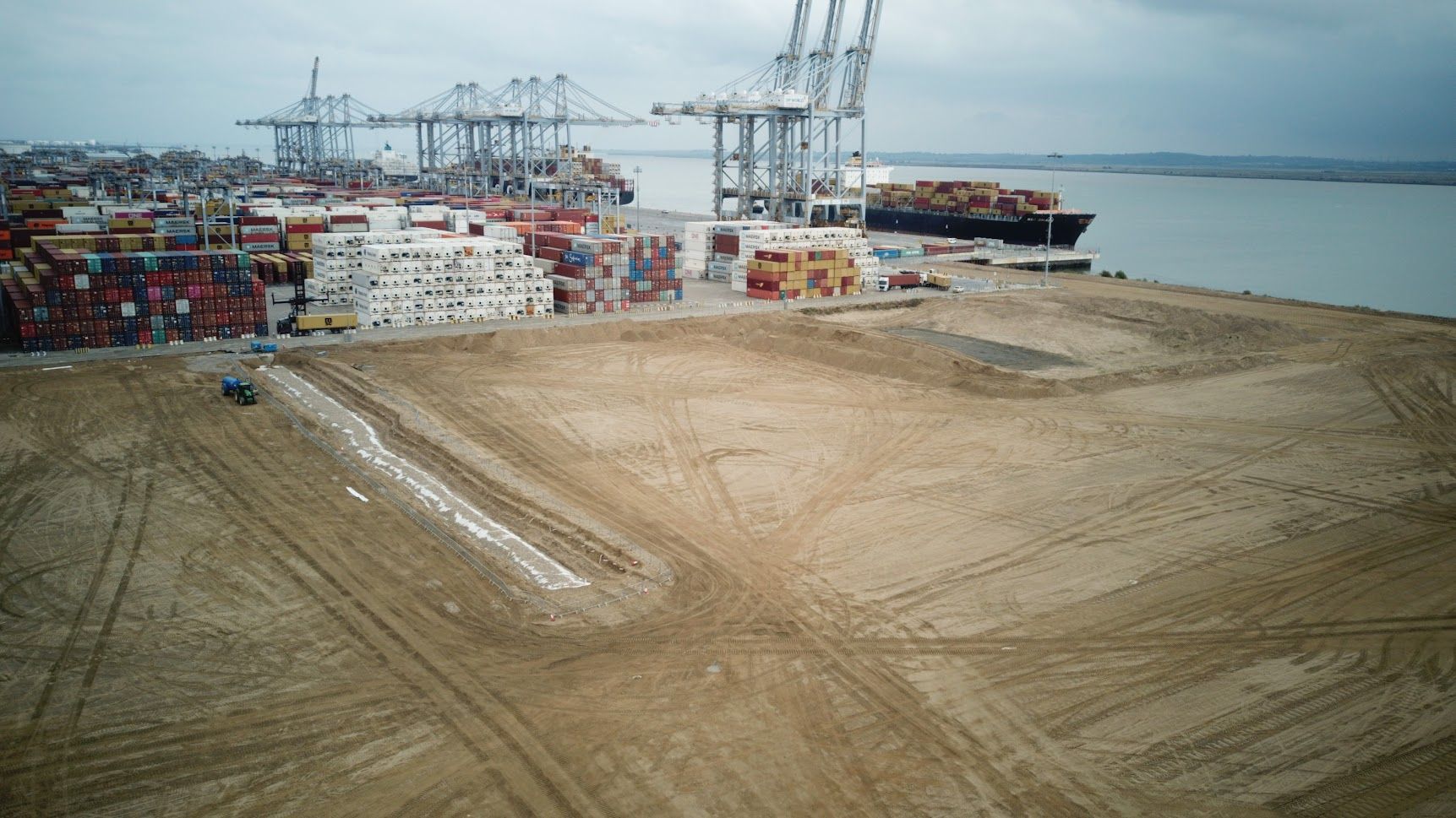 London Gateway Berth Four Construction
