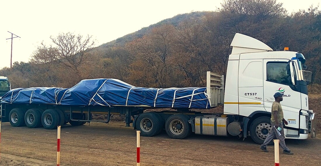 Successful Trial Shipment of Mineral Exports